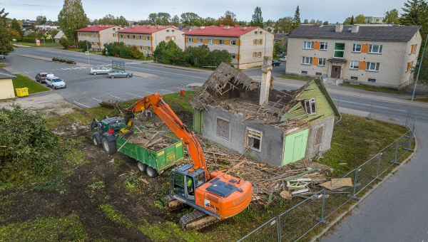 Taluturu vahetusse lähedusse kerkib Võrus Arke Lihatööstuse esinduskauplus